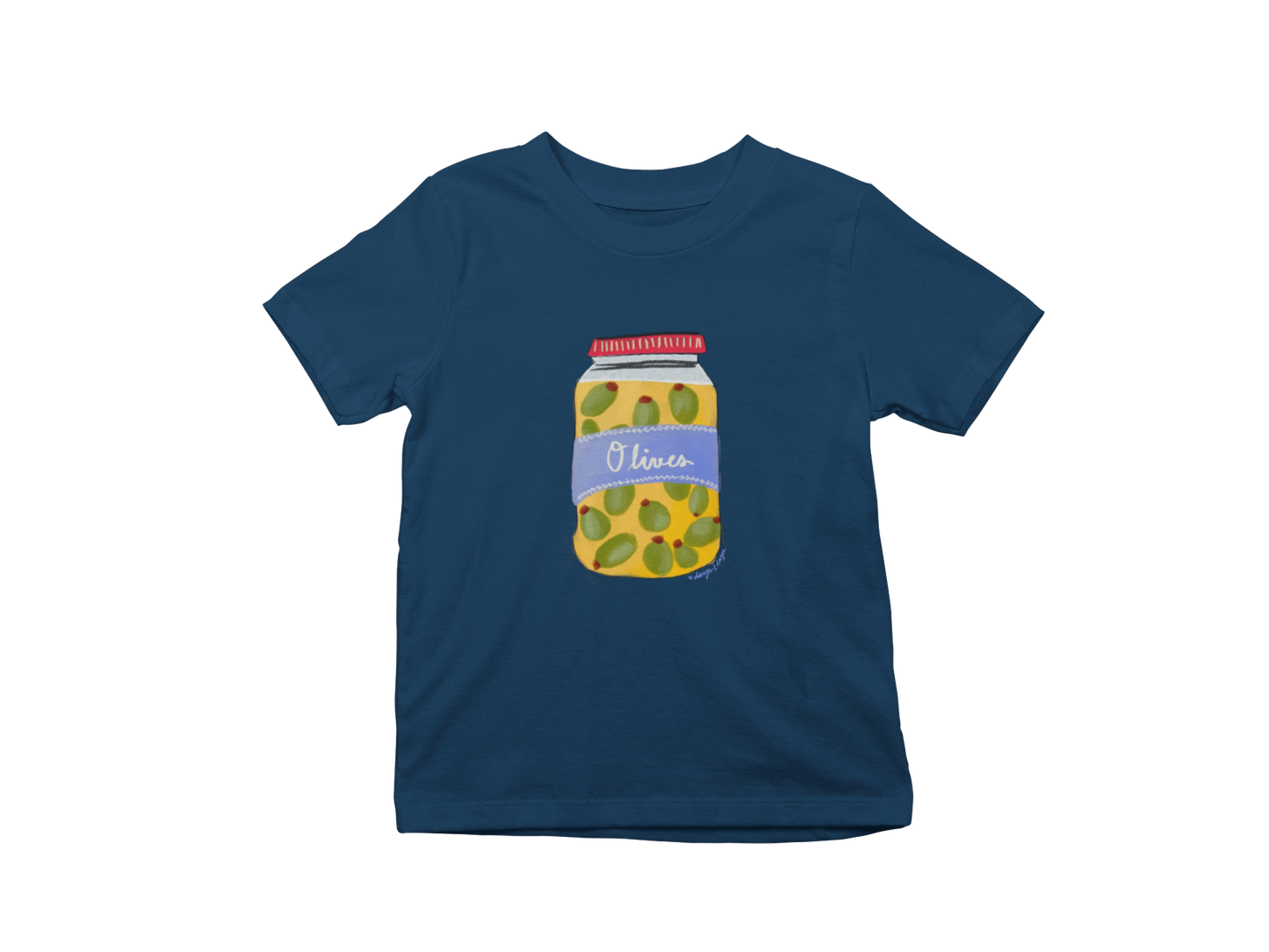 Olive Baby Tee