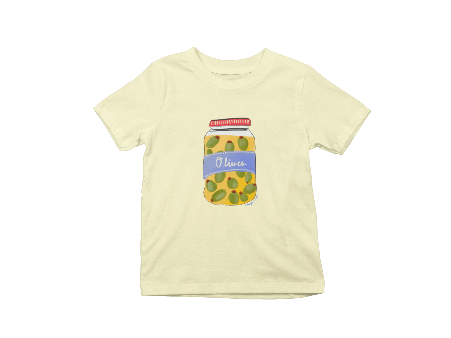 Olive Baby Tee