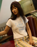 Dotted Swan Baby Tee