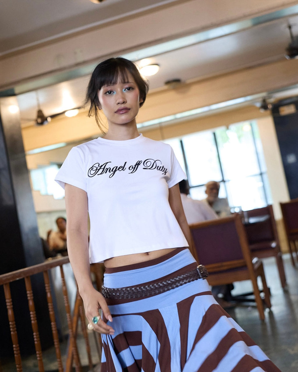 Angel off duty Baby tee