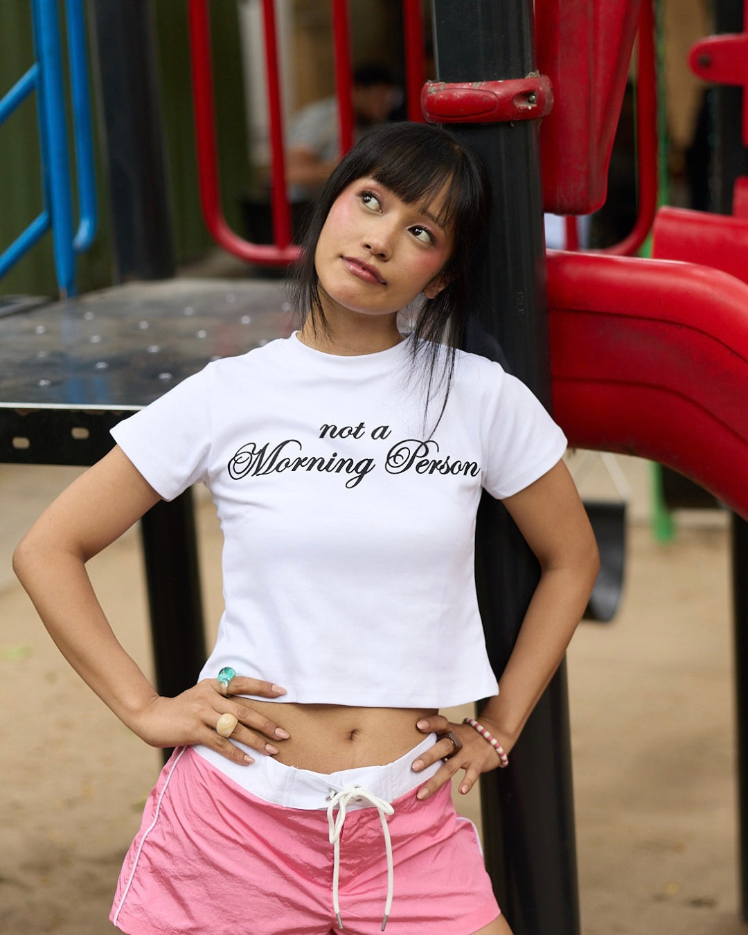 Not a morning person Baby Tee