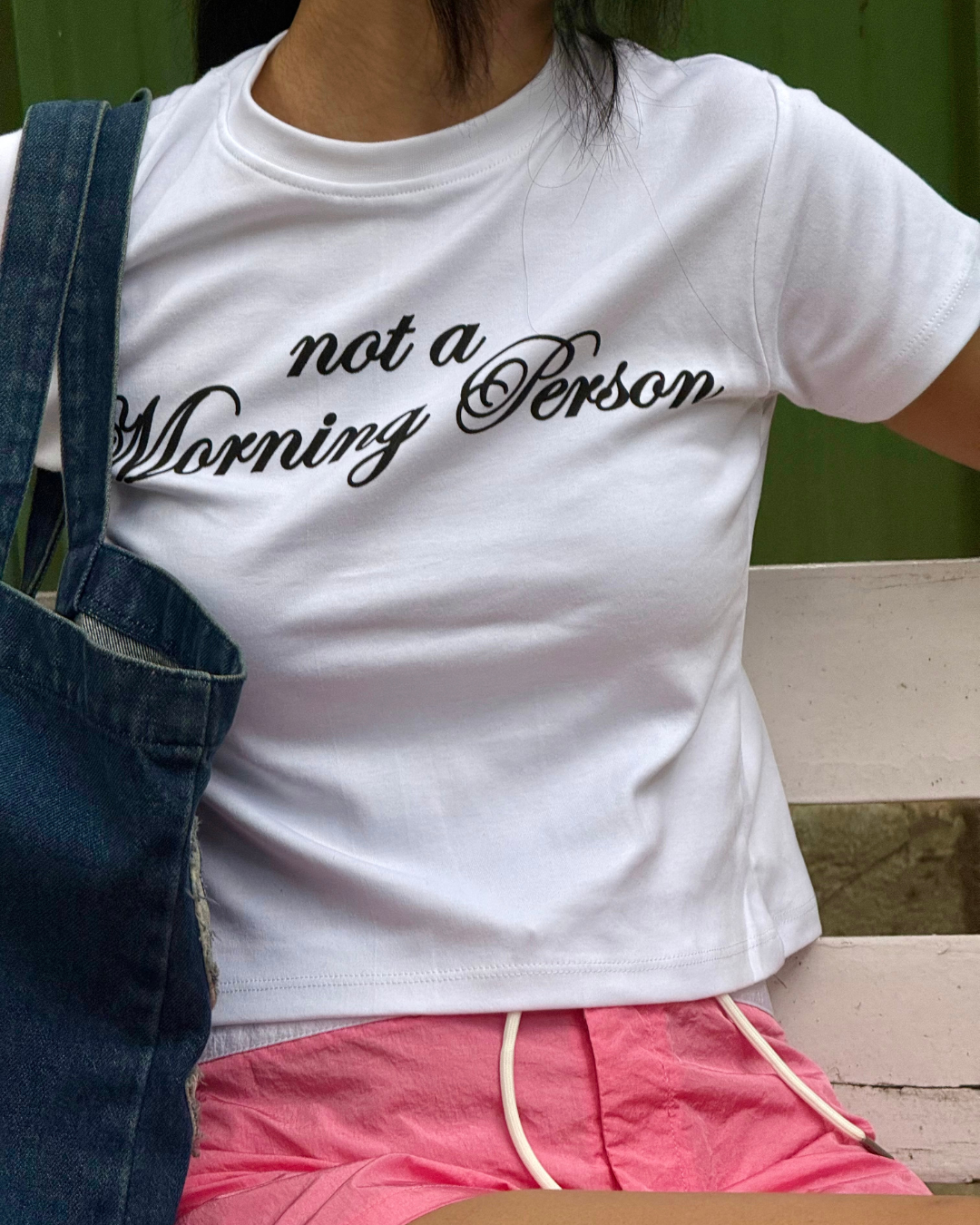 Not a morning person Baby Tee