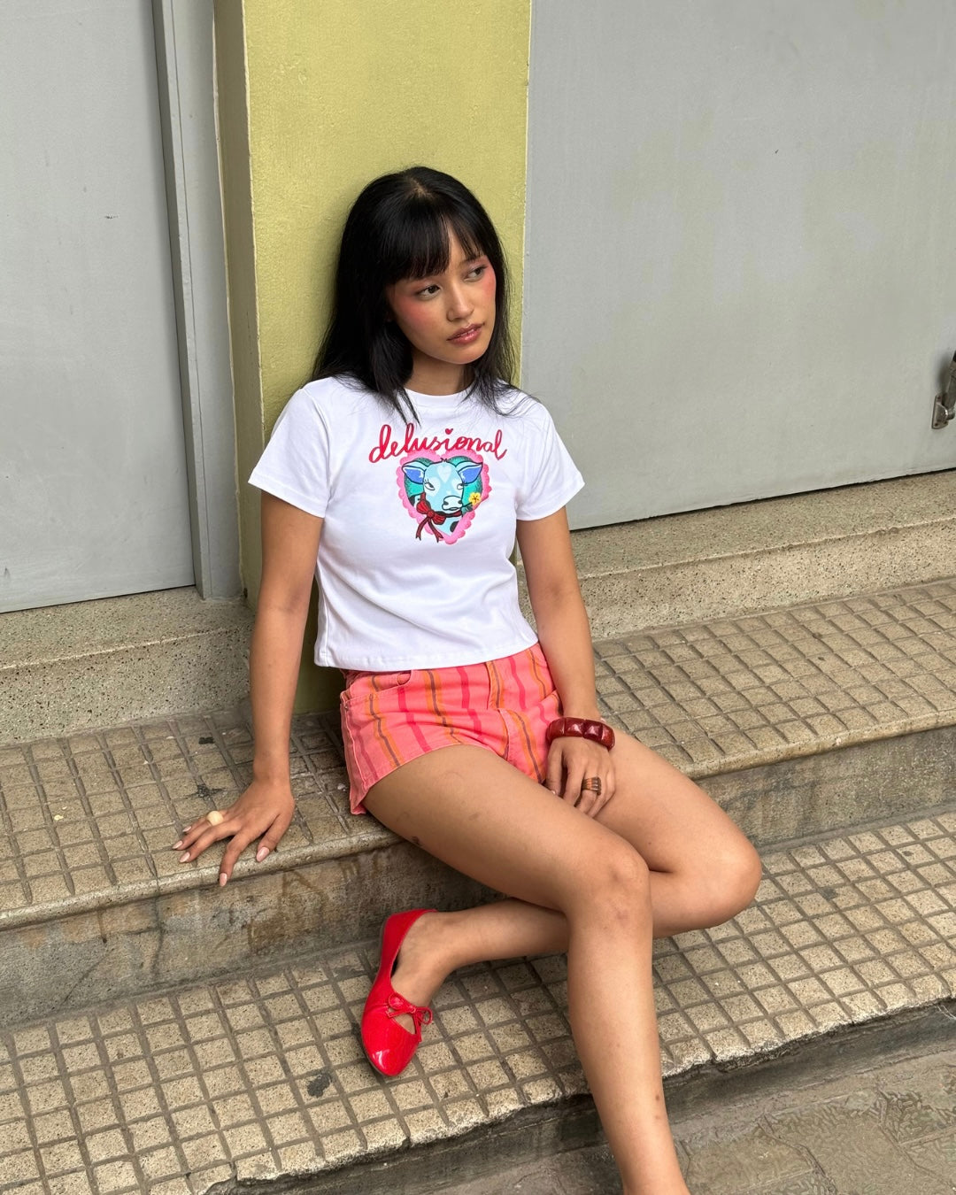 I'm Delusional Baby Tee