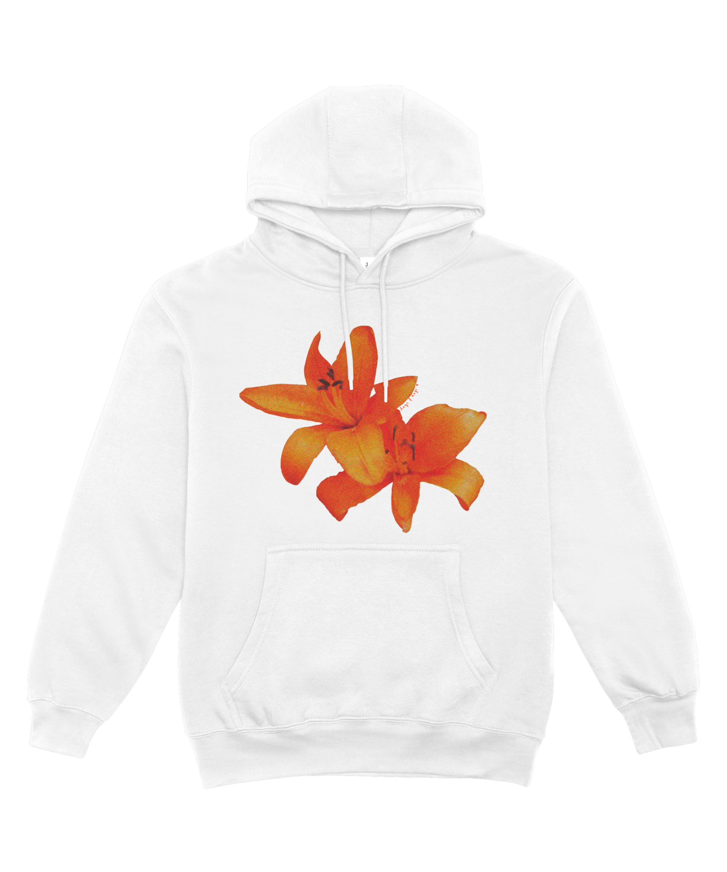 Orange Lillies Hoodie