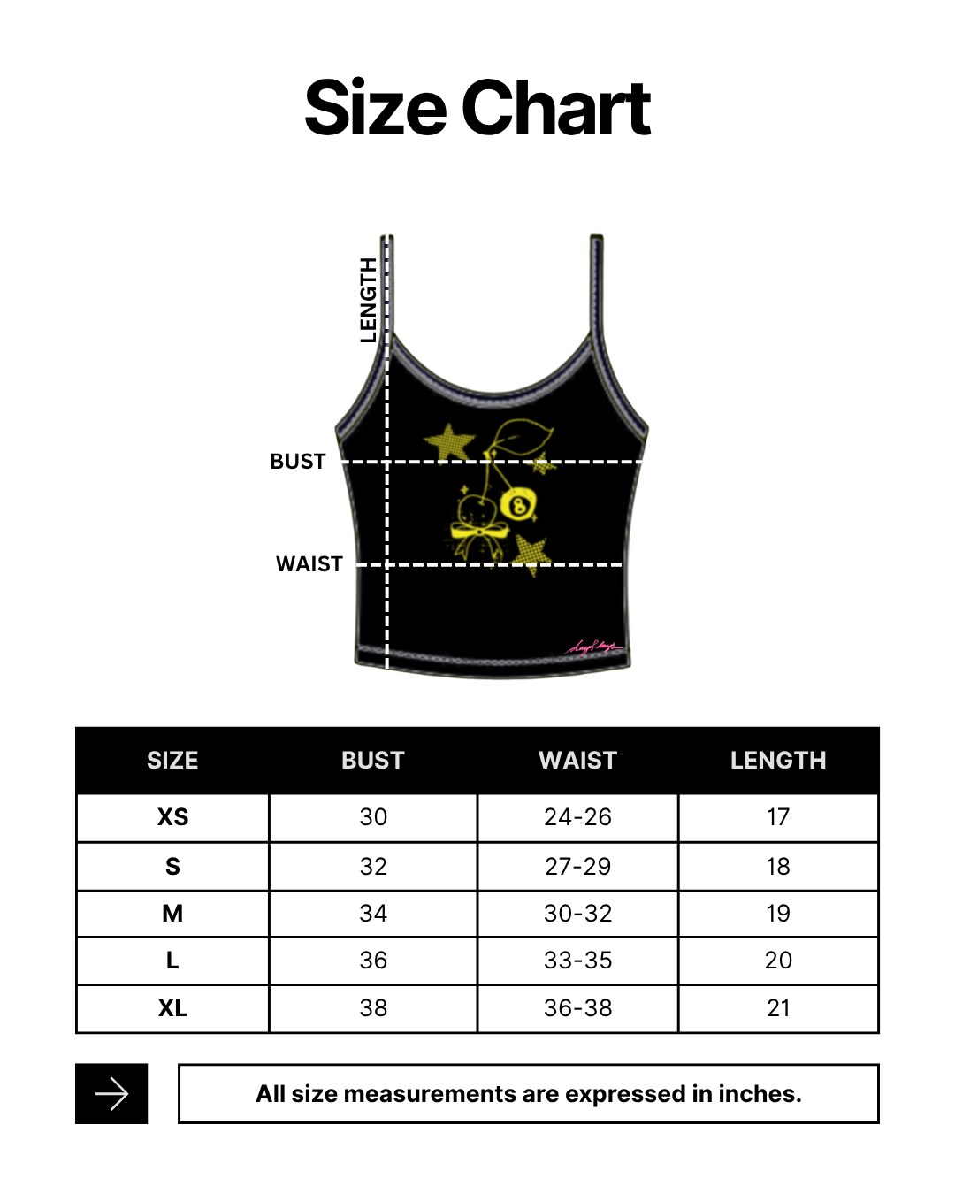 Tanks for Days in Black