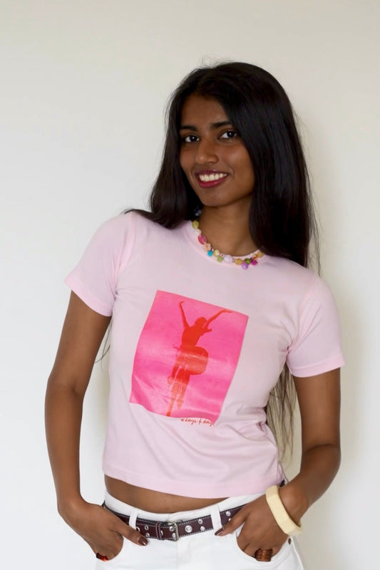 Pink Ride Baby Tee