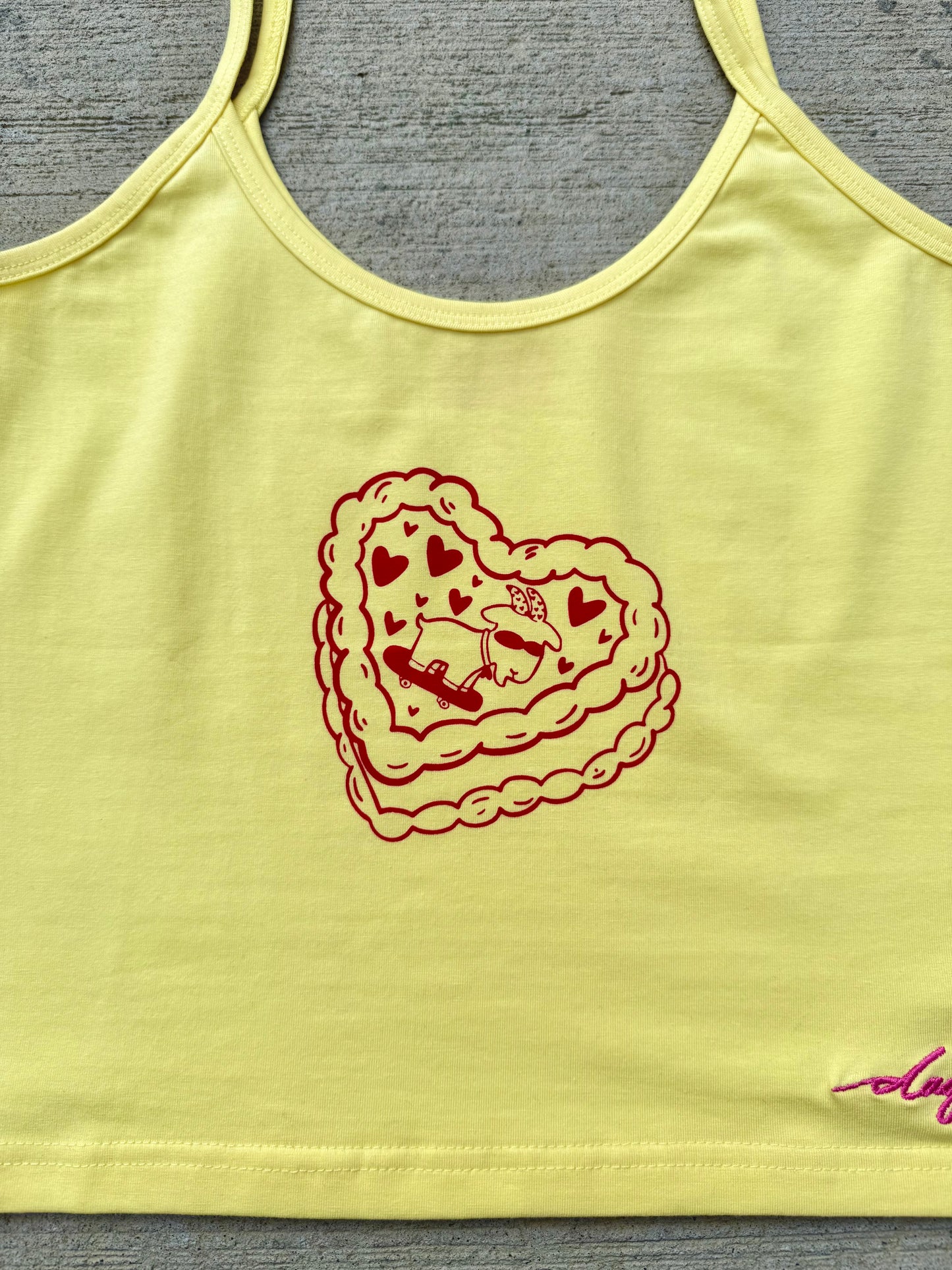 Tanks for Days in Buttercream