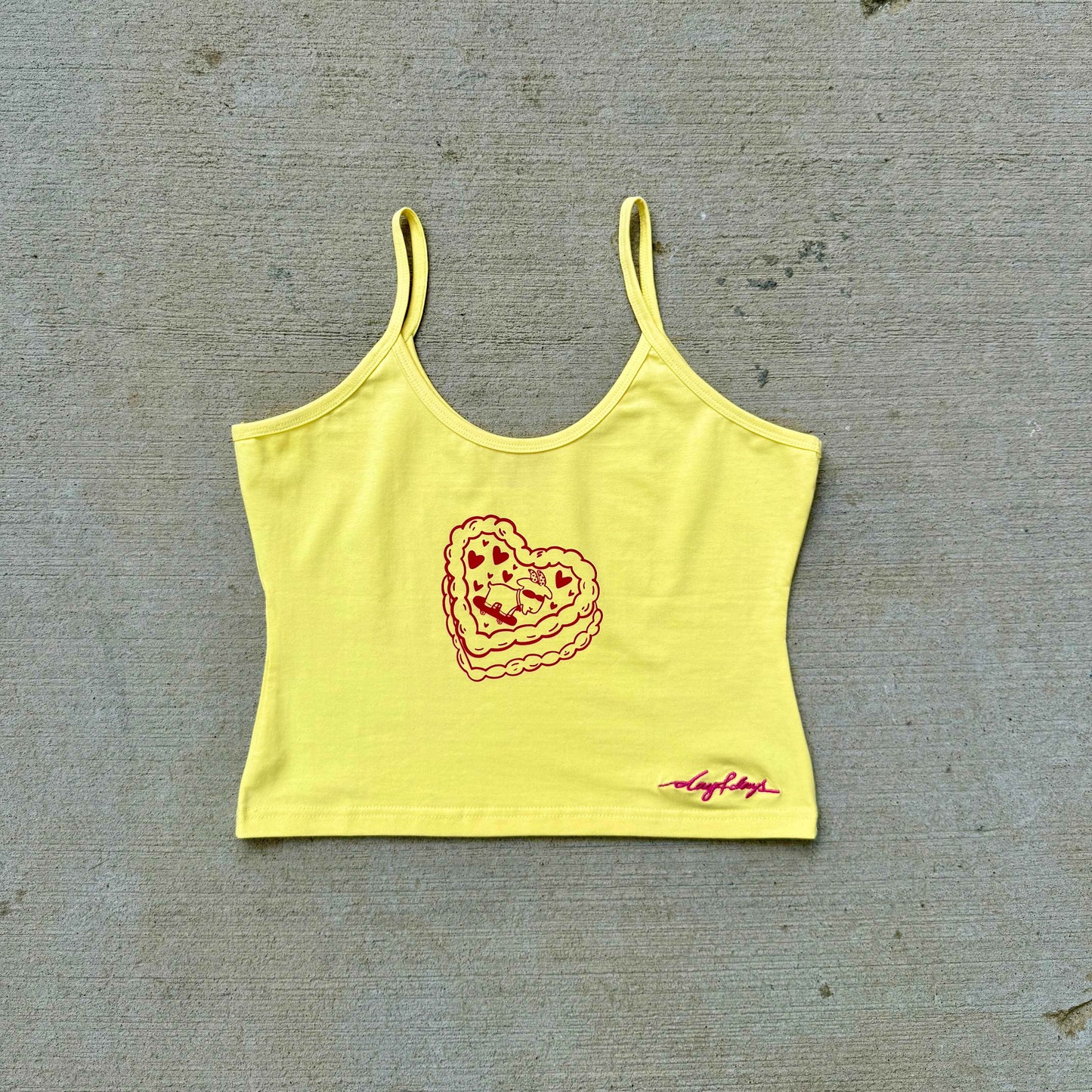 Tanks for Days in Buttercream