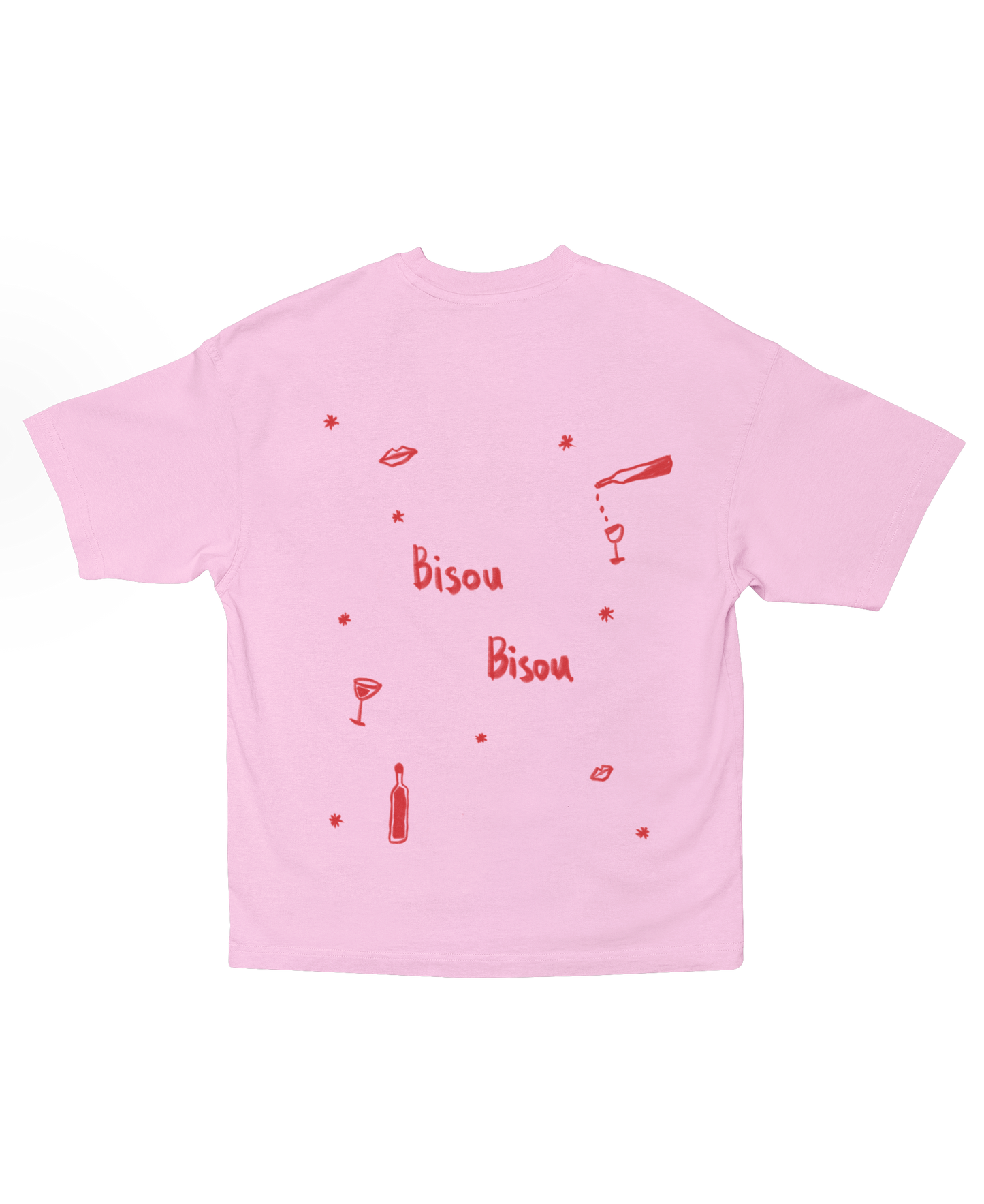 Bisou Bisou Oversized tee