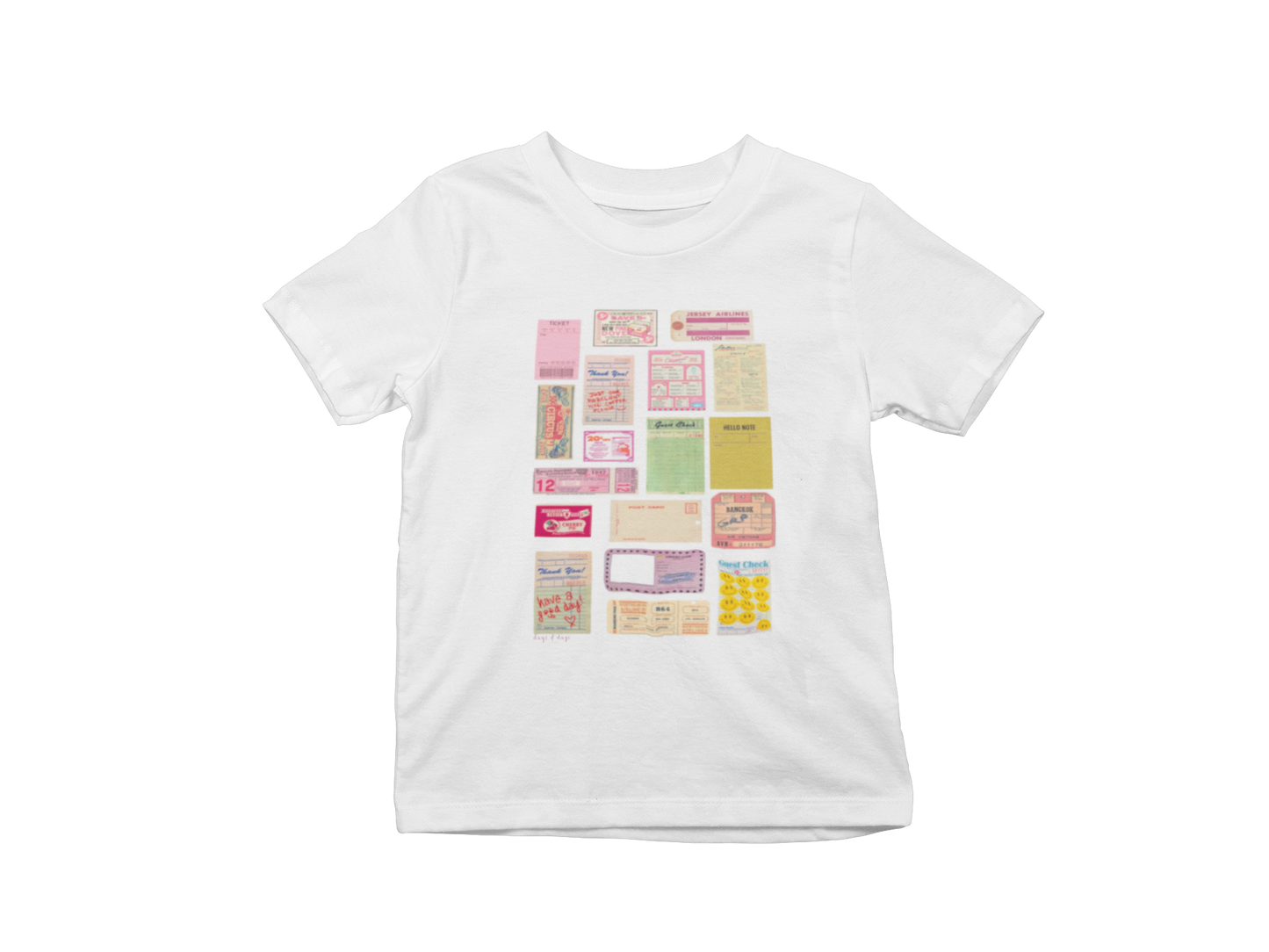 Notes Baby Tee