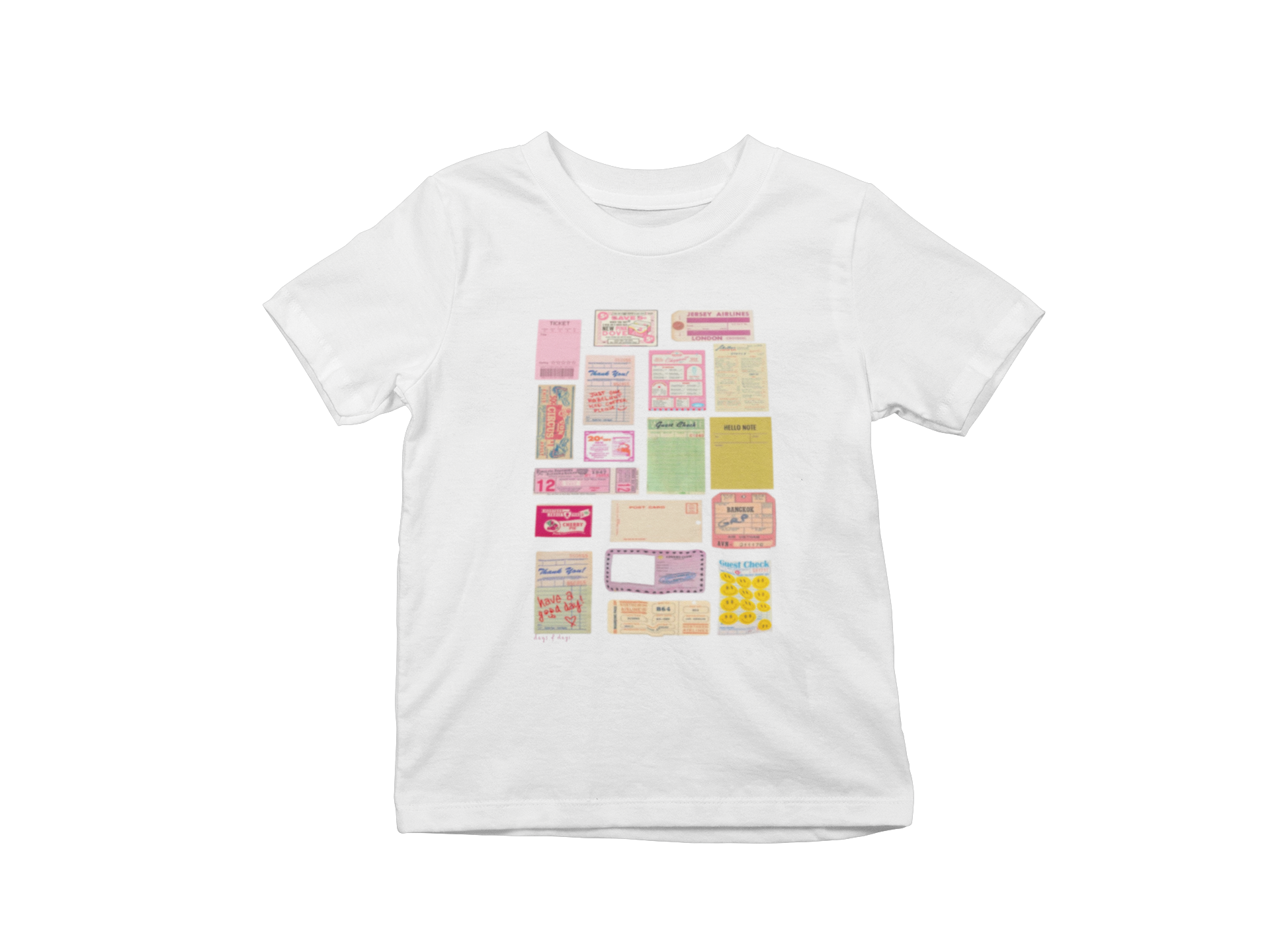 Notes Baby Tee