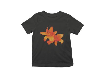 Orange Lillies Baby Tee