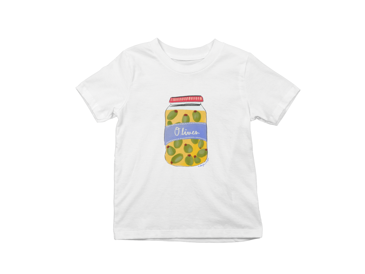 Olive Baby Tee