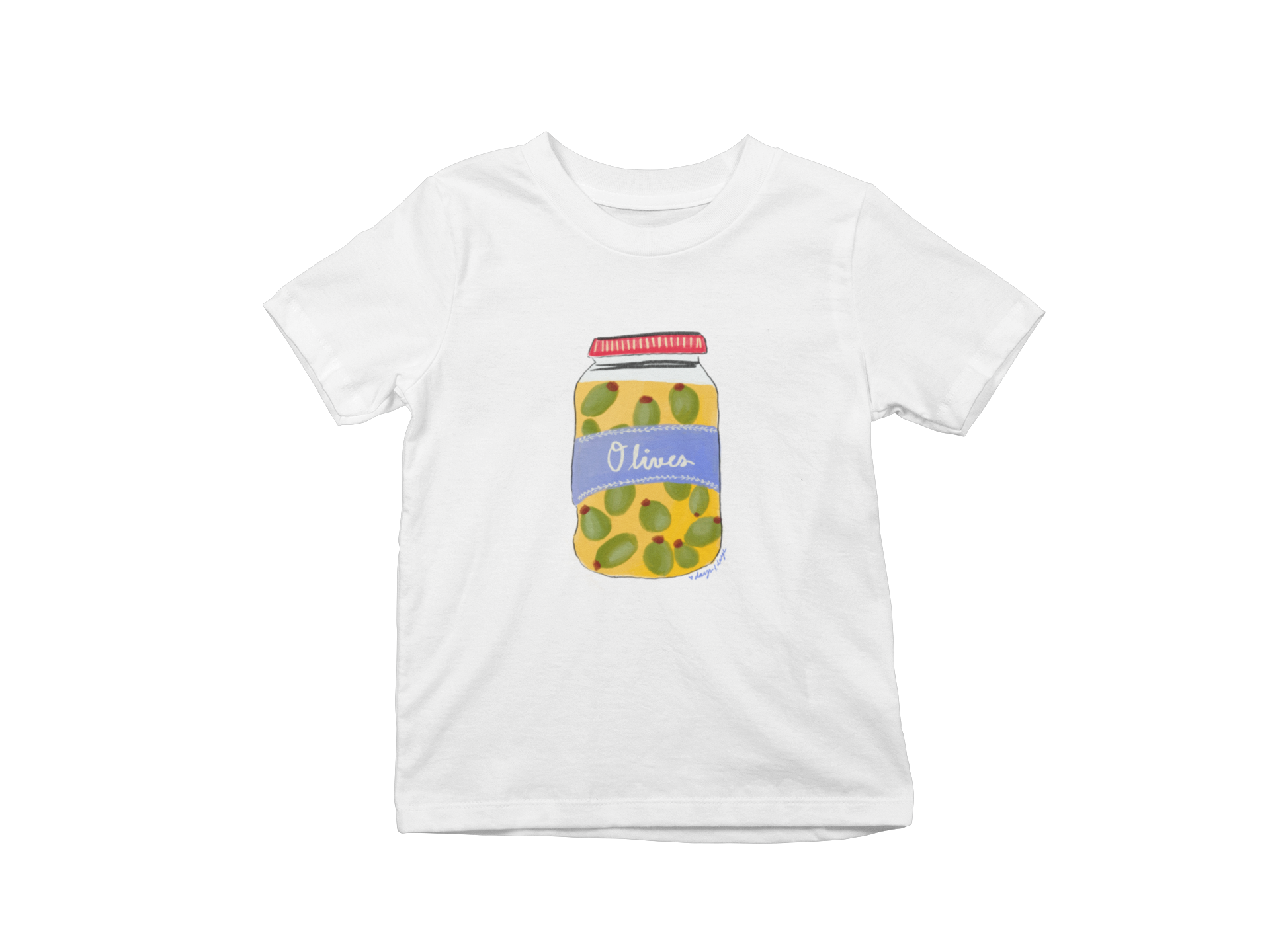 Olive Baby Tee
