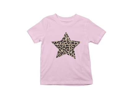 Cheetah Star Baby Tee