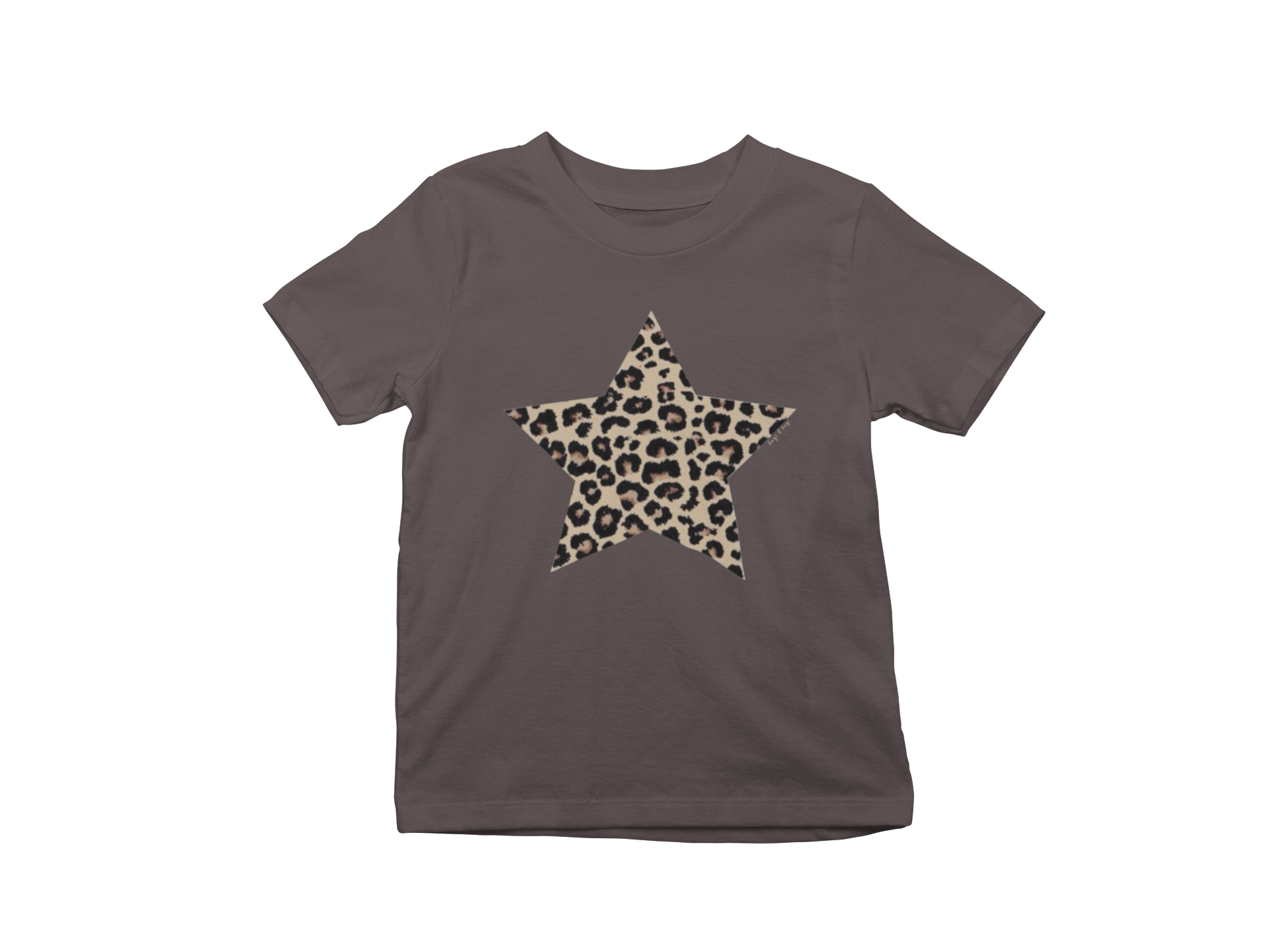 Cheetah Star Baby Tee