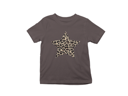 Cheetah Star Baby Tee