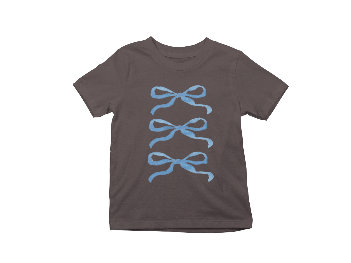 Blue bows Baby Tee