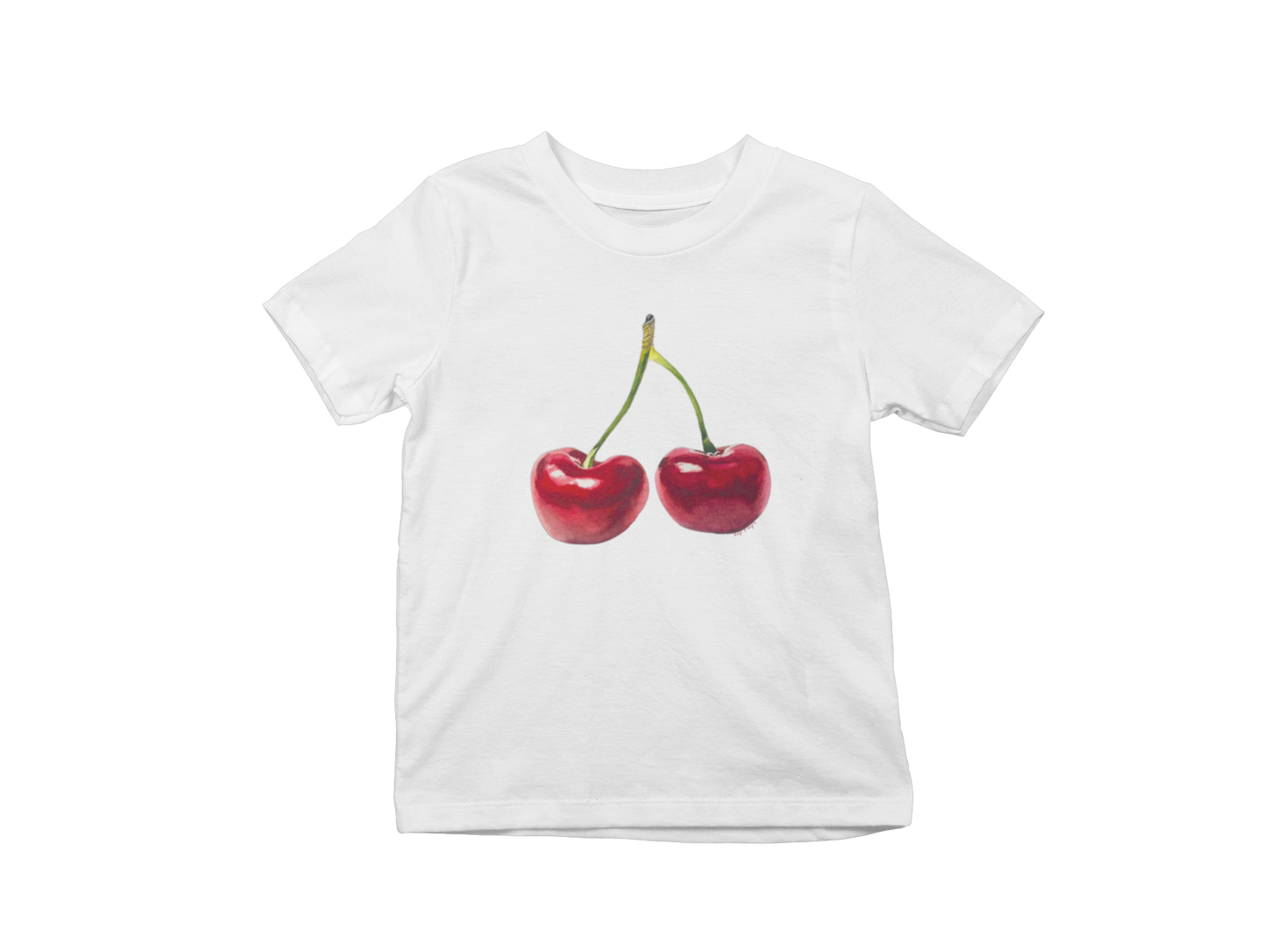 Red Cherry Baby Tee