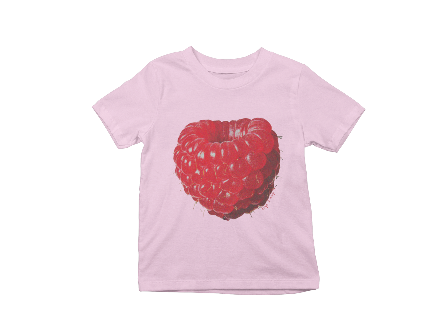 Raspberry Baby Tee