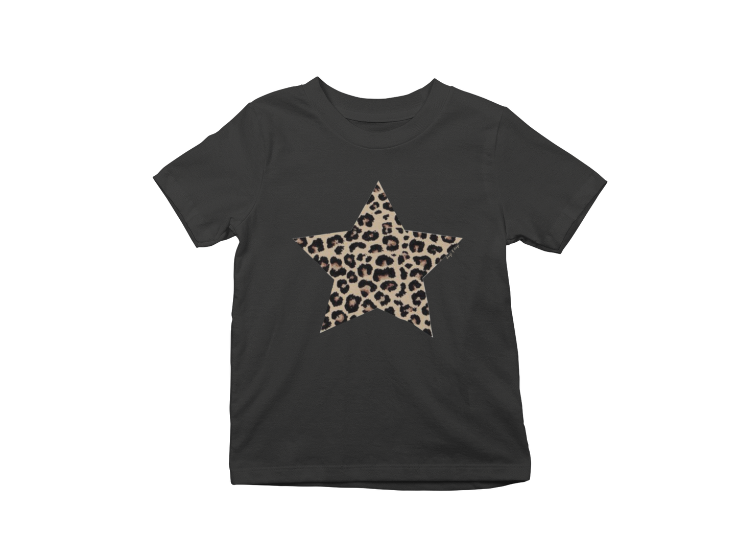 Cheetah Star Baby Tee