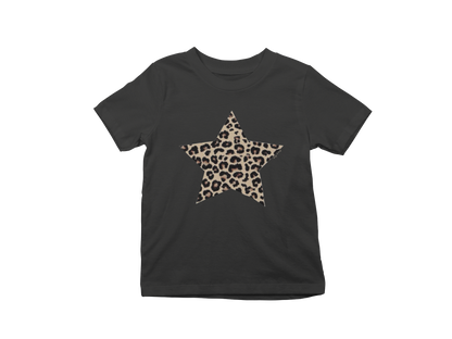 Cheetah Star Baby Tee