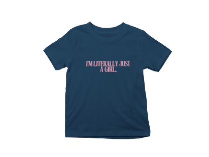 Just a girl Baby tee