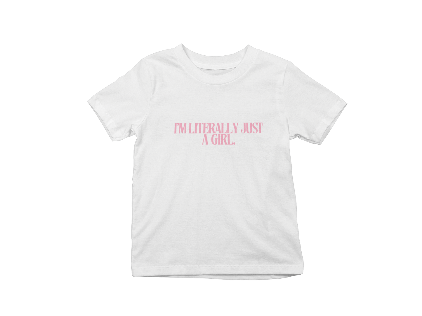 Just a girl Baby tee