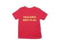 Walking Red Flag Baby Tee
