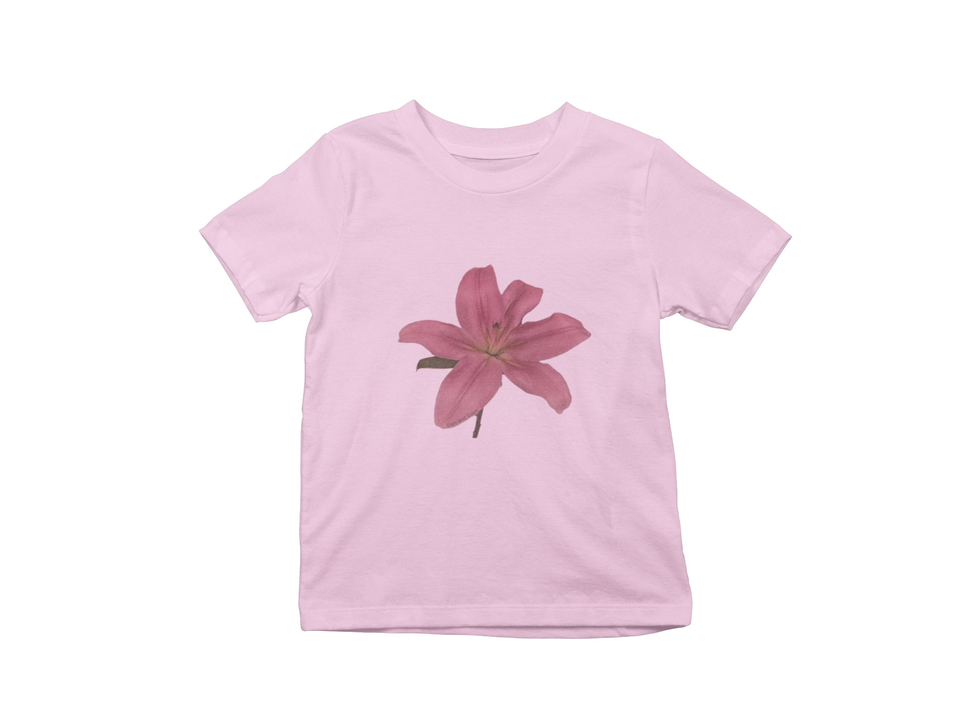 Pink Lilly Baby tee