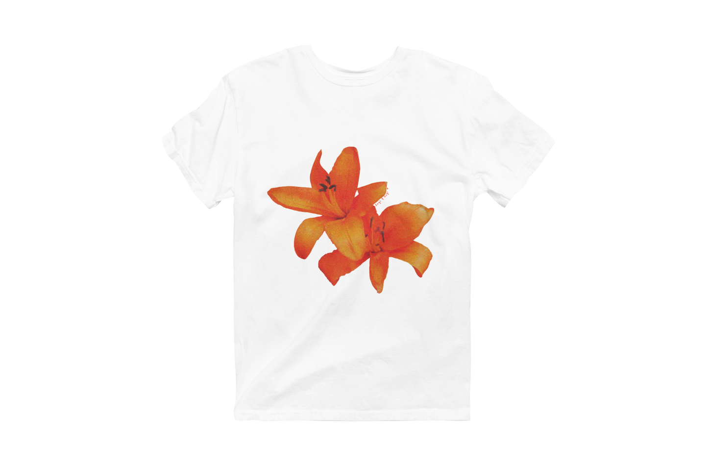 Orange Lillies Classic Tee