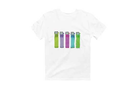 Never out Classic Tee- White
