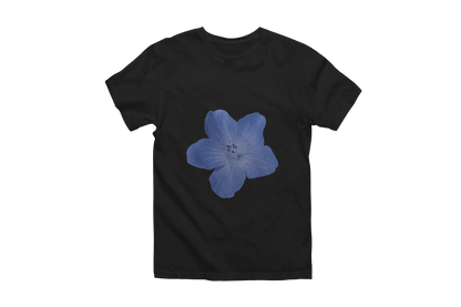 blue flower classic tee