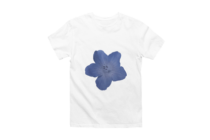 blue flower classic tee