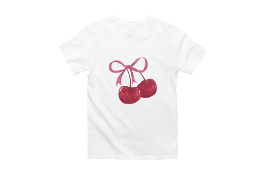 Bow it Classic Tee- White