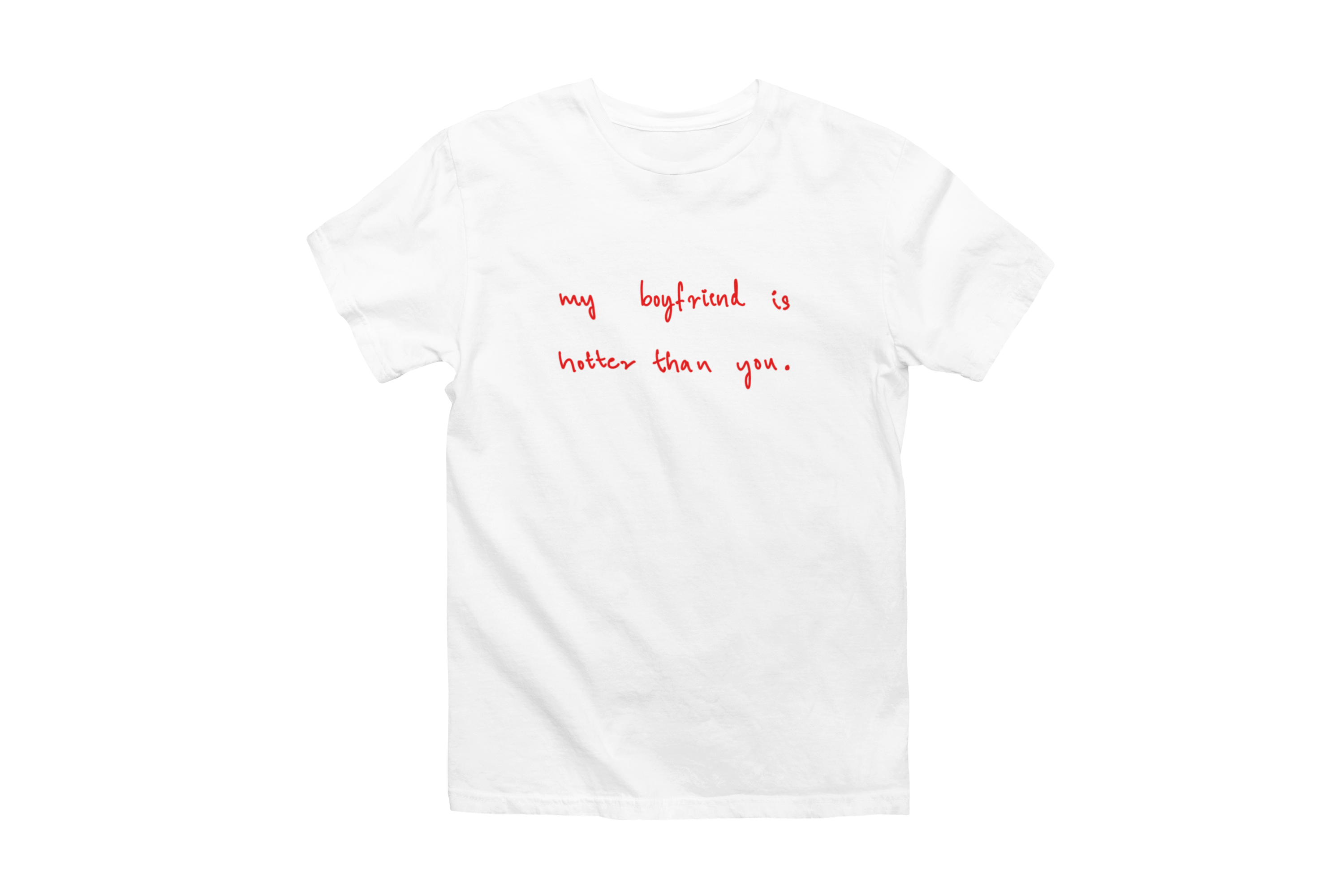 My bf is hotter Classic Tee